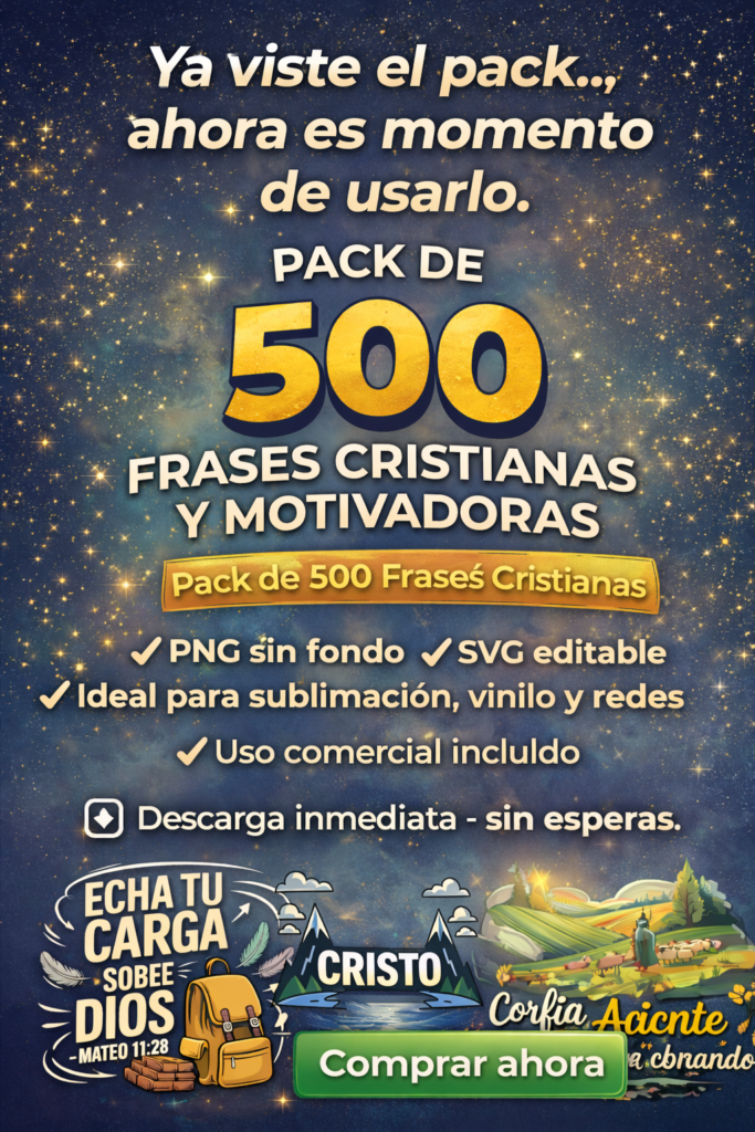 Pack de Frases Cristianas y Motivadoras pack de frases cristianas motivadoras