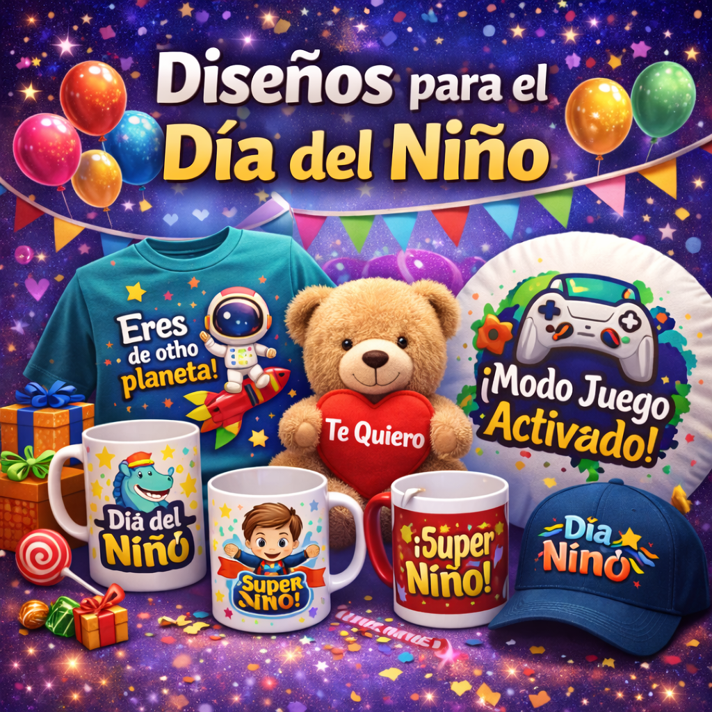 El Kit Anual de Diseños para las Fechas que Más Venden dia del niño